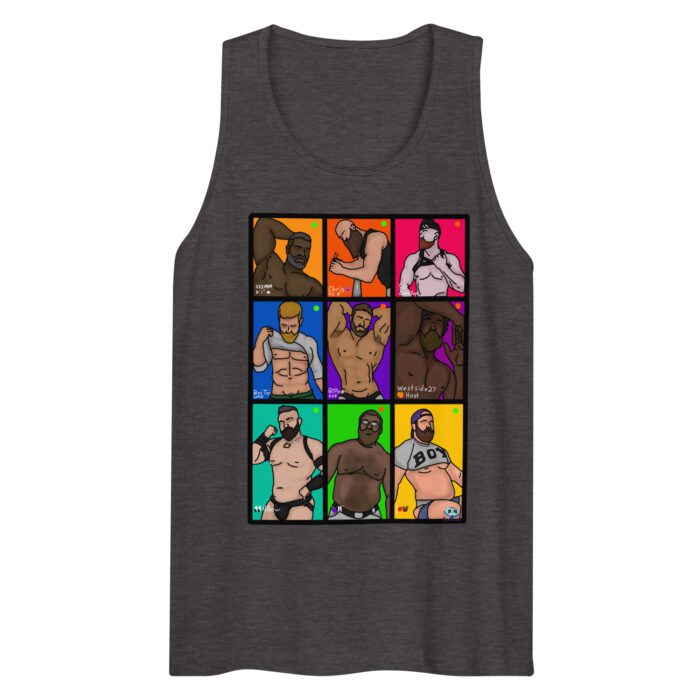 Men’s premium tank top - What's For Dinner?