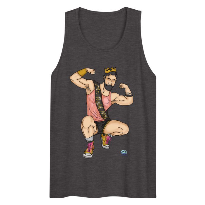 Men’s premium tank top - Mr. Right Now - Image 6