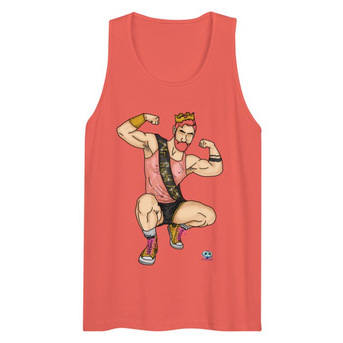 Men’s premium tank top - Mr. Right Now - Image 8