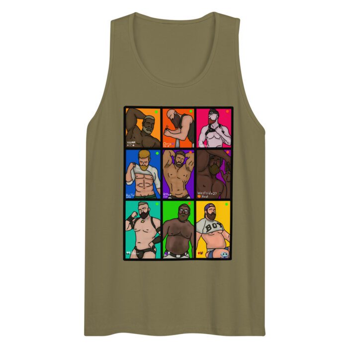 Men’s premium tank top - What's For Dinner? - Image 7