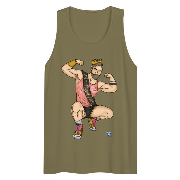 Men’s premium tank top - Mr. Right Now - Image 7