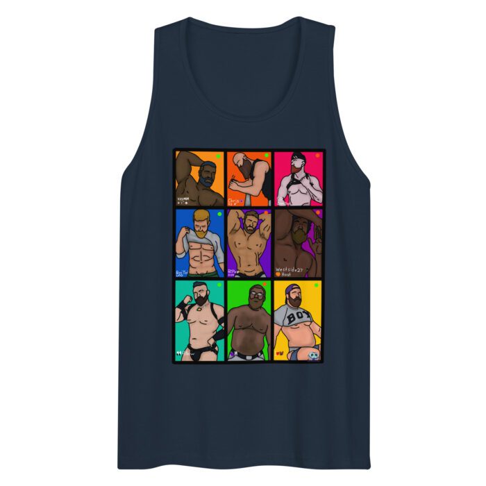 Men’s premium tank top - What's For Dinner? - Image 5