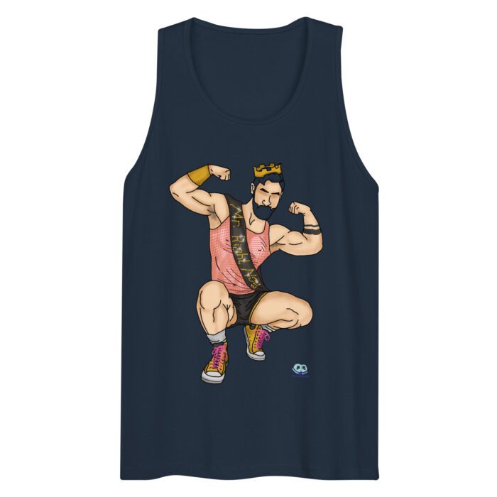Men’s premium tank top - Mr. Right Now - Image 5