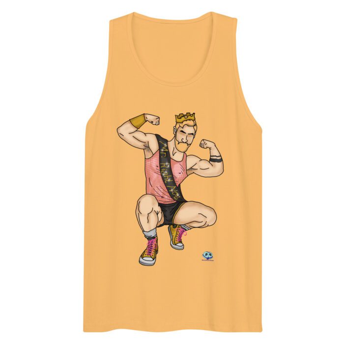 Men’s premium tank top - Mr. Right Now - Image 10