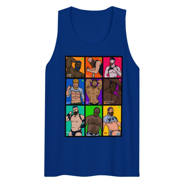Men’s premium tank top - What's For Dinner? - Image 3