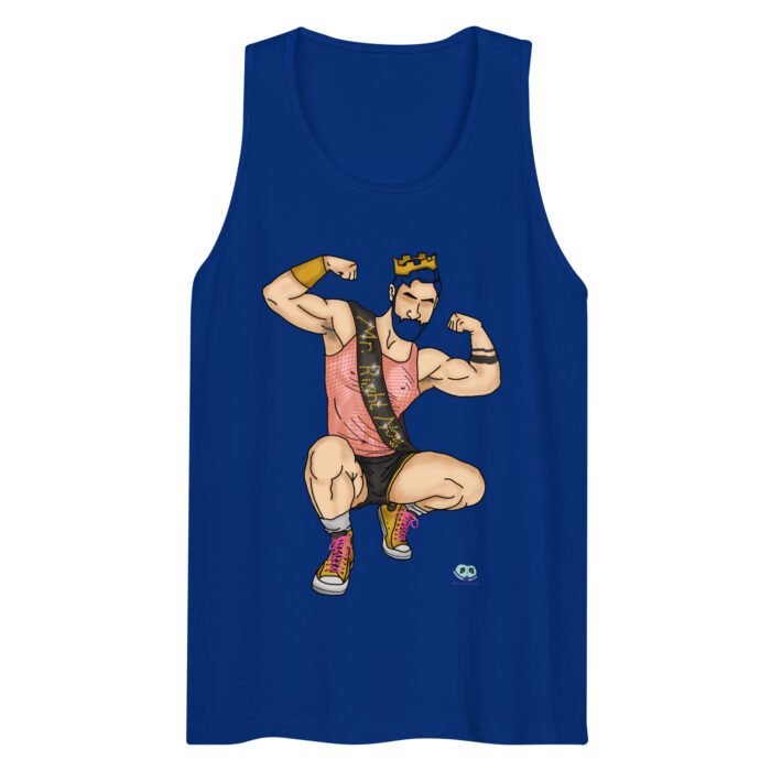 Men’s premium tank top - Mr. Right Now - Image 3