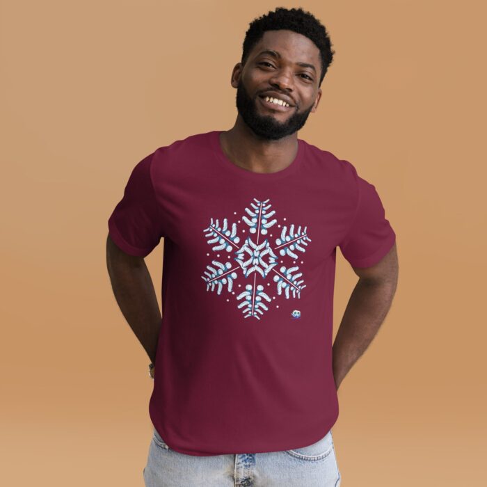 Short Sleeve Tee - Snowflake - Image 2