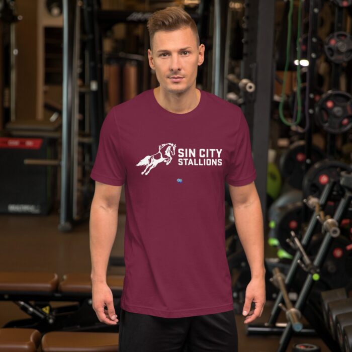 Short Sleeve Tee - Sin City Stallions - Image 4