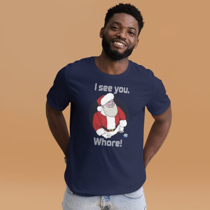 Short Sleeve Tee - Santa Sees You