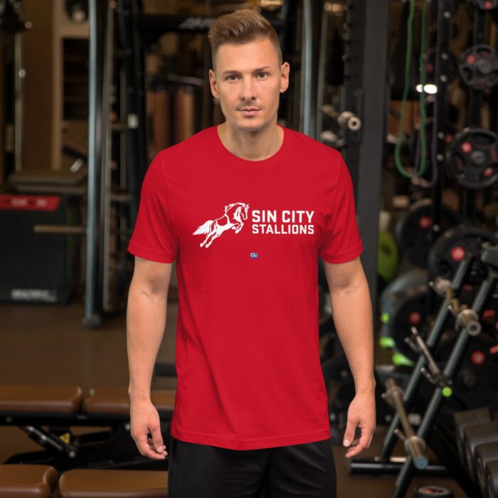 Short Sleeve Tee - Sin City Stallions - Image 5