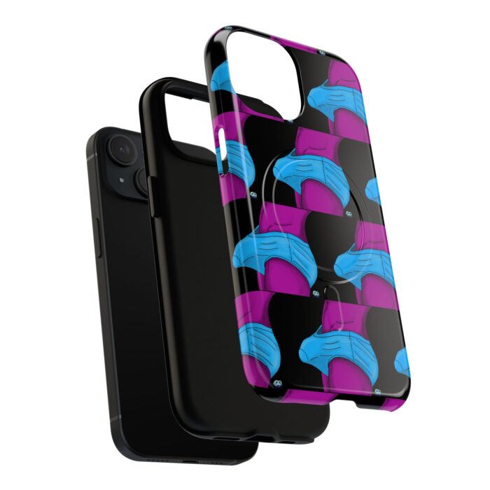 Tough Magnetic iPhone Cases - Tight Fit Pop Art - Image 3