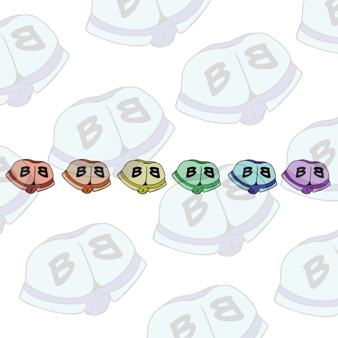 Little Rainbow Butts