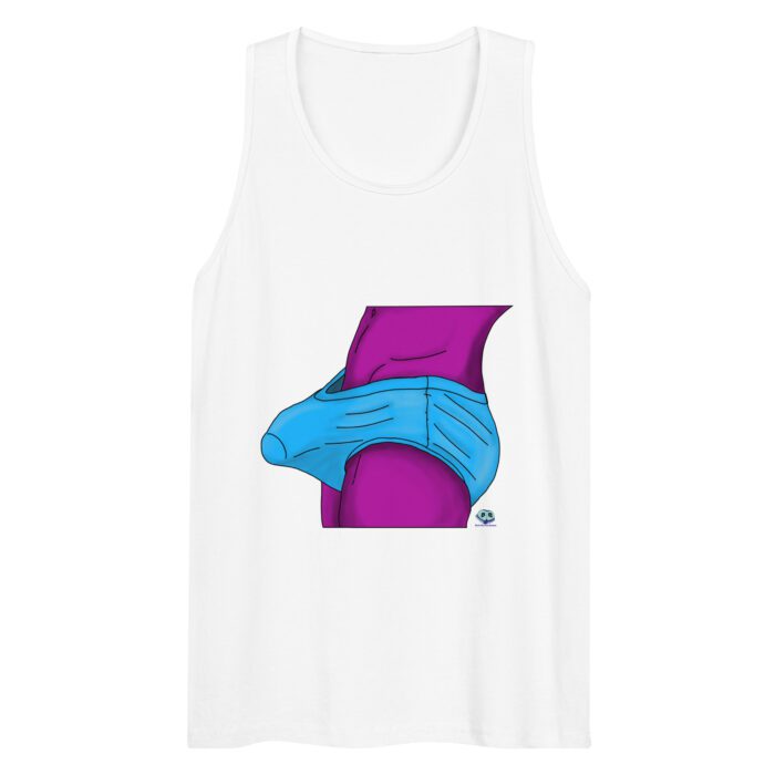 Men’s premium tank top - Tight Fit Pop Art - Image 5