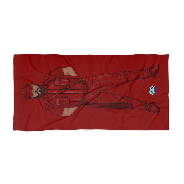 Beach Towel - A Man of Leather