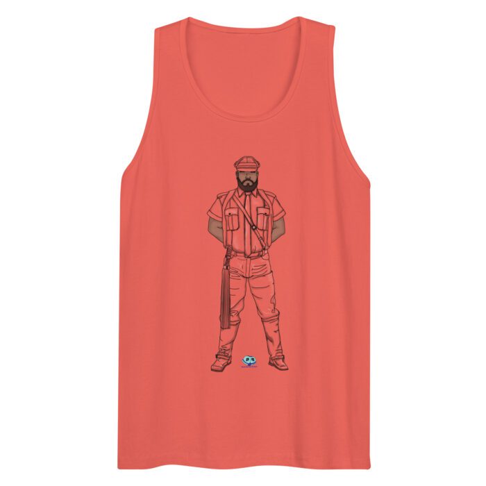 Men’s premium tank top - A Man of Leather - Image 8
