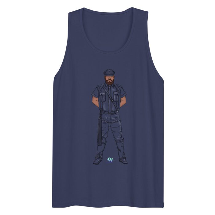 Men’s premium tank top - A Man of Leather - Image 7