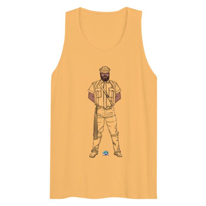 Men’s premium tank top - A Man of Leather - Image 10